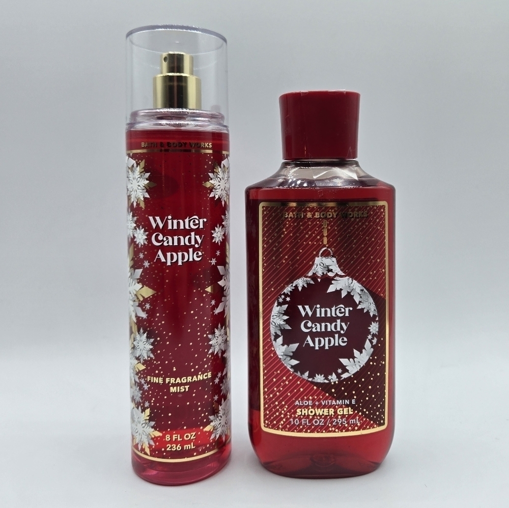 Bath & Body Works Winter Candy Apple bundle